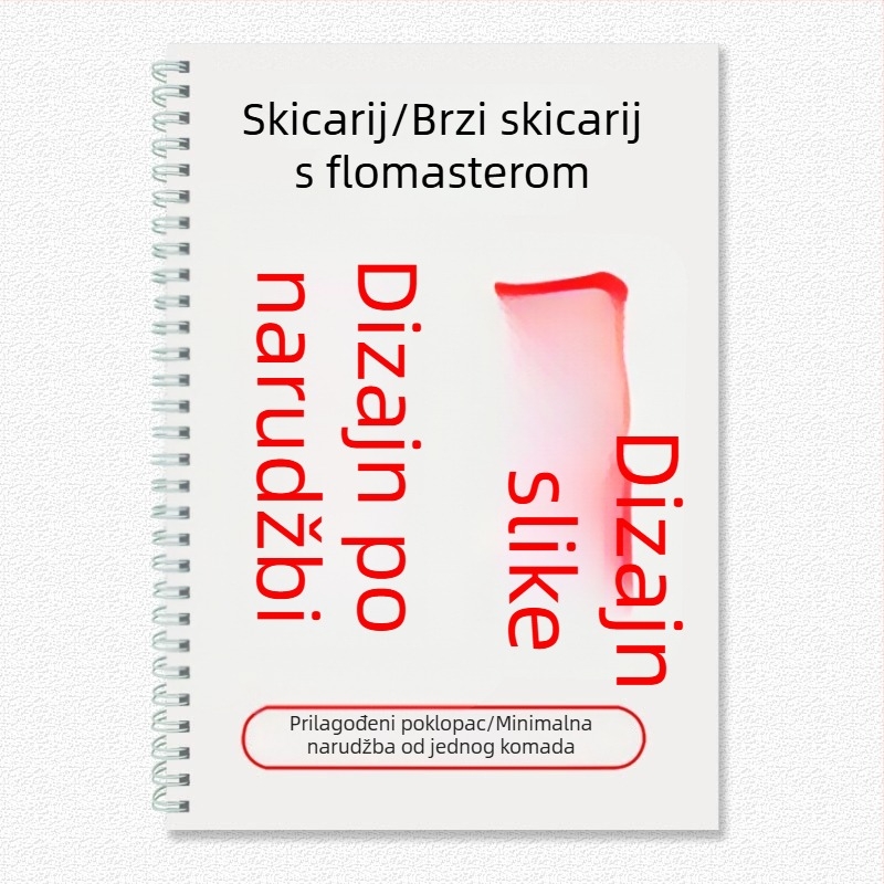 Sanrio bilježnica s mrežom i linijama — B5 tvrdi uvez, A5 mreža, A6 spiralna bilježnica