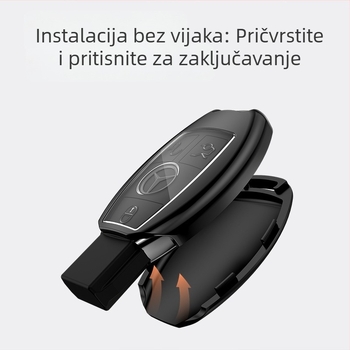 Mercedes-Benz E300L kućište ključa – set za GLC300, kućište C200L, luksuzna S450 S-klasa kopča, kućište ključa C260L