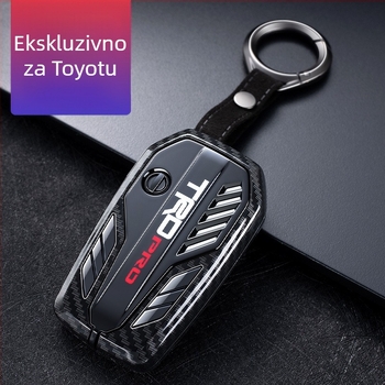 Kućište ključa Toyota za Camry, Prado, Levin, Highlander, RAV4, Sienna i Avalon — cinkova legura