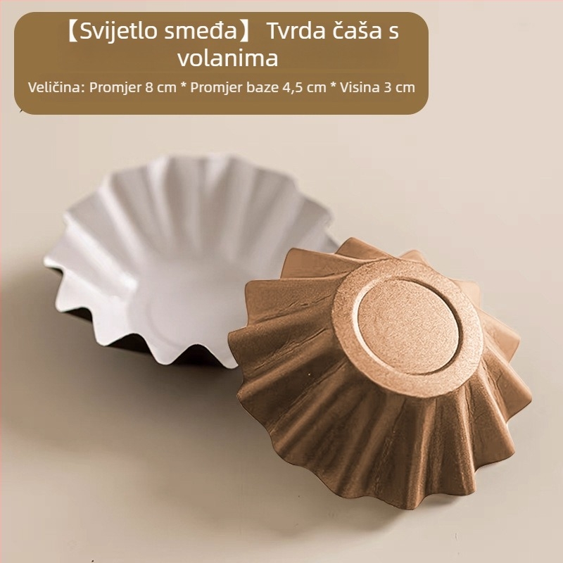Jednokratne papirnate košarice za mini cupcake-ove, dno od papira s PE premazom, pogodné za pećnicu