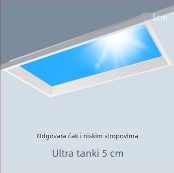 Integrirano stropno svjetlo Sky Light za kuhinju i kupaonicu, plavo nebo svjetlo