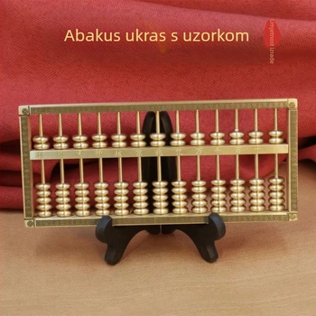 Mesing abakus – metalni ukras za dnevni boravak i ured