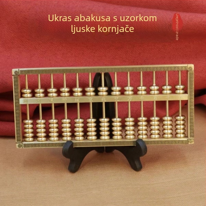 Mesing abakus – metalni ukras za dnevni boravak i ured