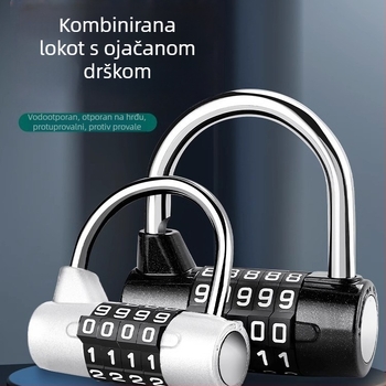 U-oblik brava za kutiju alata, vodootporna i otporna na koroziju, kompakna kućna sigurnosna brava