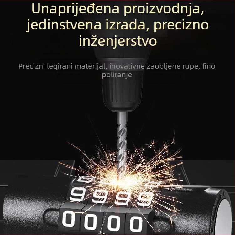 U-oblik brava za kutiju alata, vodootporna i otporna na koroziju, kompakna kućna sigurnosna brava