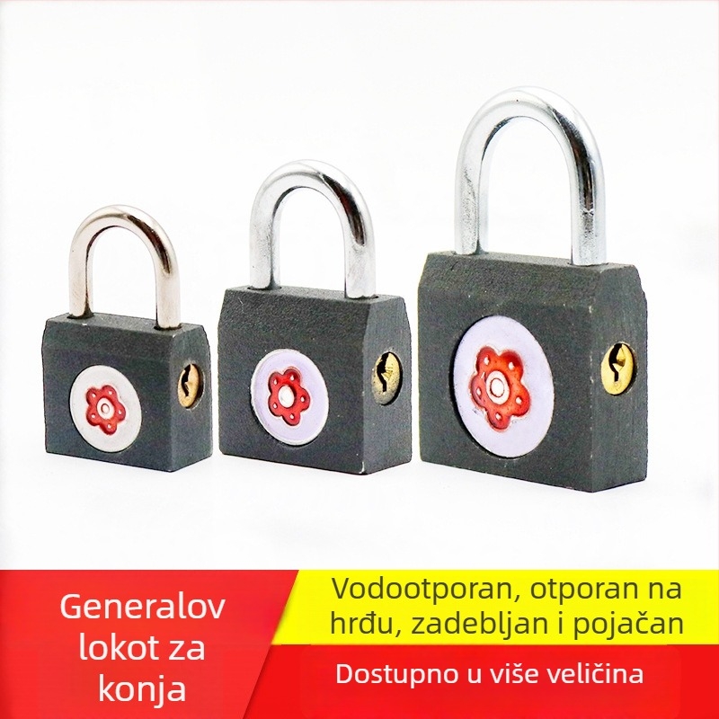 Plum Blossom brava, željezna, vodoravno otvaranje, brava za ladicu, kupaonska brava HK01