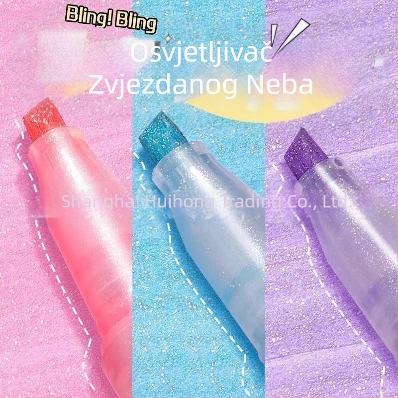 ZEBRA WKS18 fluorescentno pero – biserno sjajno, zvjezdano nebo Kirarich sjajna boja