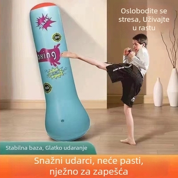Dječja napuhana stojeća boksačka vreća za trening