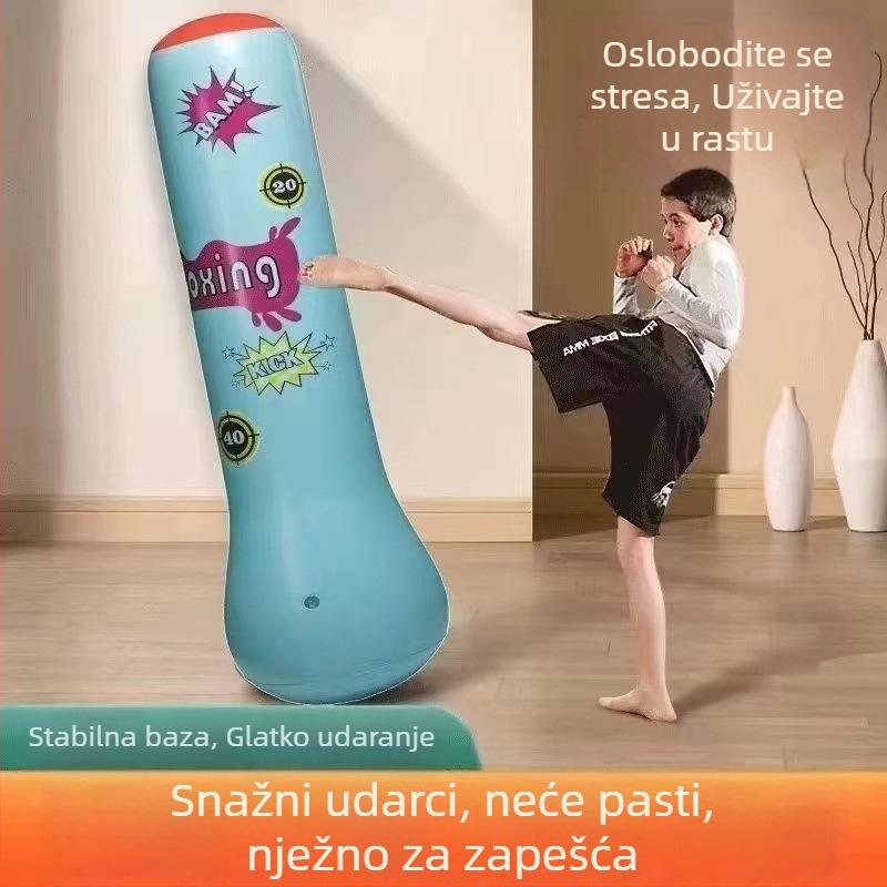 Dječja napuhana stojeća boksačka vreća za trening
