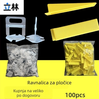 Prilagodljivi klinovi za niveliranje pločica s mogućnošću graviranja, bojom pakiranja i baznim umetcima — visokokvalitetni niveliatori