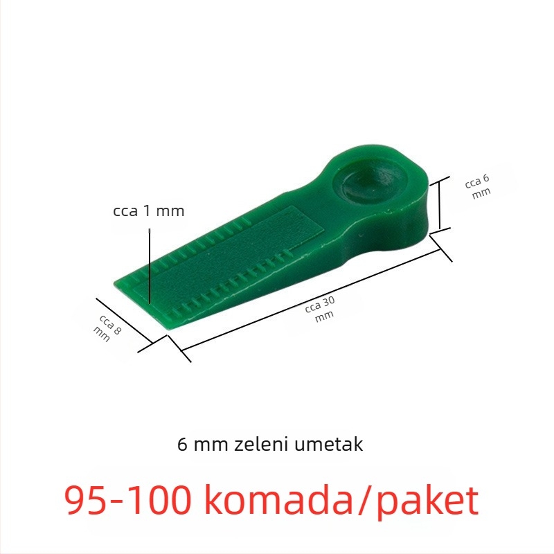 Plastični klin za niveliranje pločica, alat za poravnanje i razmak