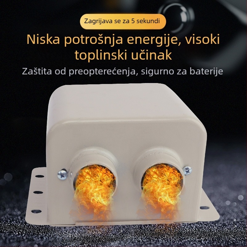 Automobilski grijač 12V/24V za automobile, kamione i bagere