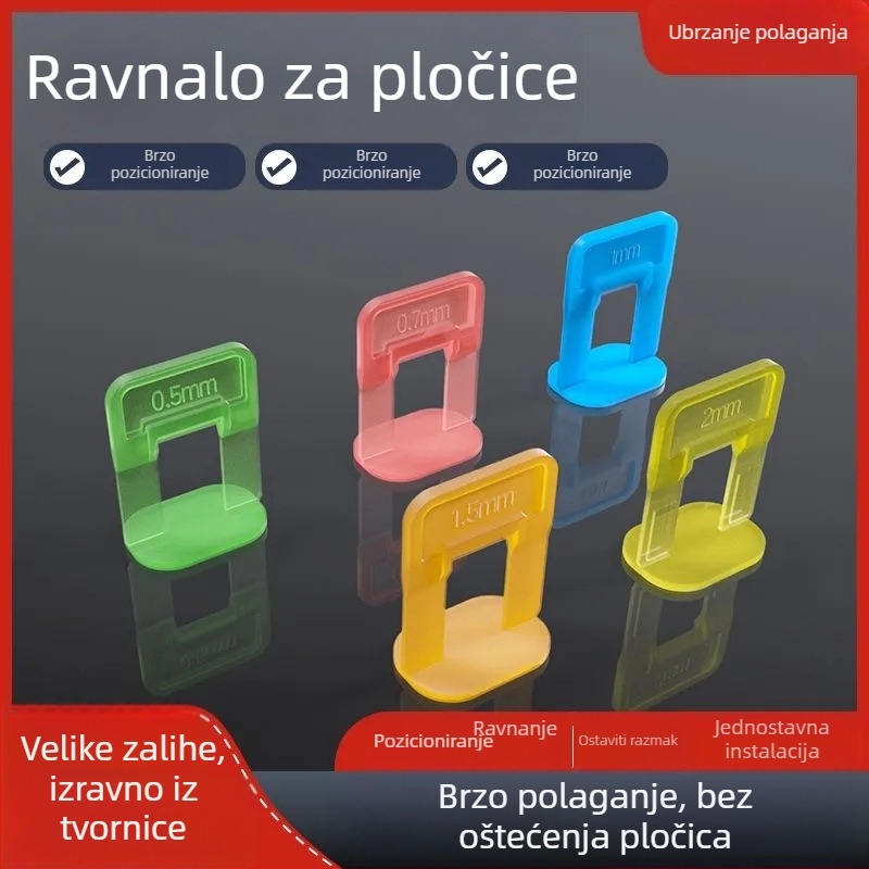 Tanak alat za niveliranje pločica za zid – poravnanje i pozicioniranje
