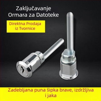 Mali metalni ormar s interblok sustavom zaključavanja: vodoravna pločica zaključavanja, zaključavanje ladice, trostruko zaključavanje, uspravna pločica, namještaj zaključavanje