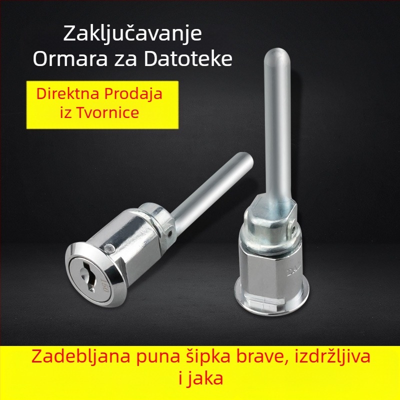 Mali metalni ormar s interblok sustavom zaključavanja: vodoravna pločica zaključavanja, zaključavanje ladice, trostruko zaključavanje, uspravna pločica, namještaj zaključavanje