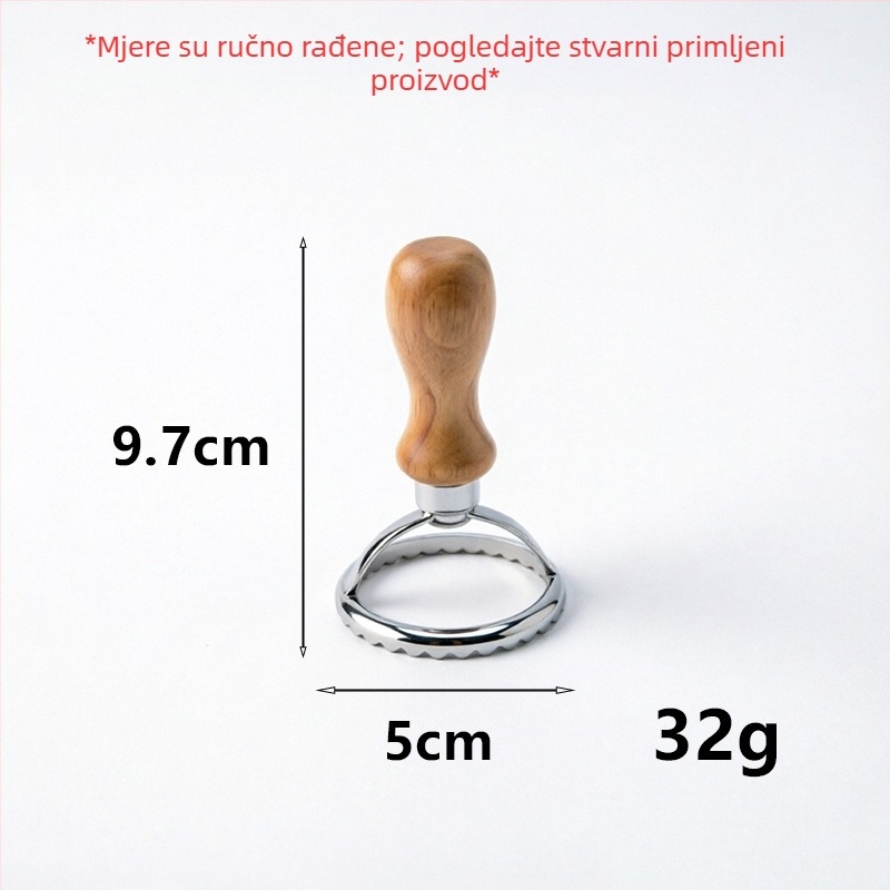 Nehrđajući čelični masher za bebinu hranu, za pire krumpira i avokado