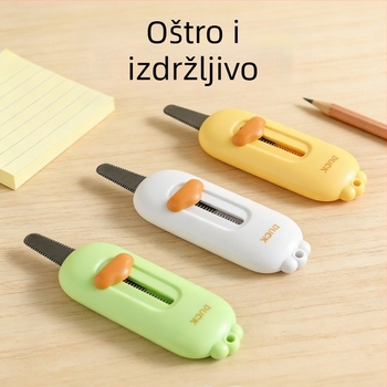 Mini otvarač kutija, prijenosni kompaktni višenamjenski nož za otvaranje paketa i kuverti, za ured i dom