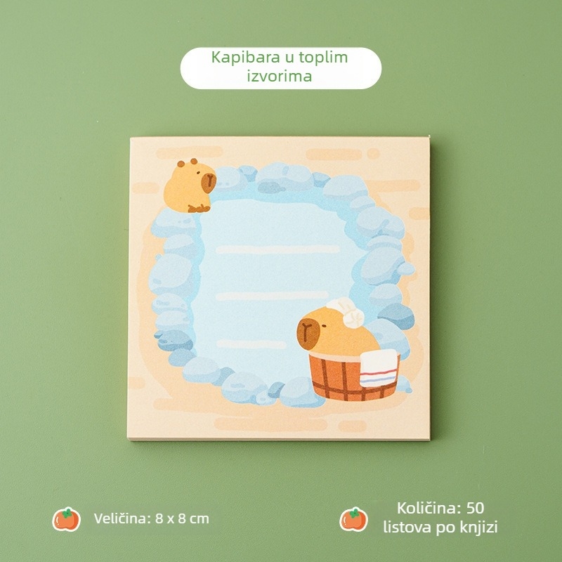 Prilagođene ljepljive bilješke Panda – slatke bilješke za ured i školu