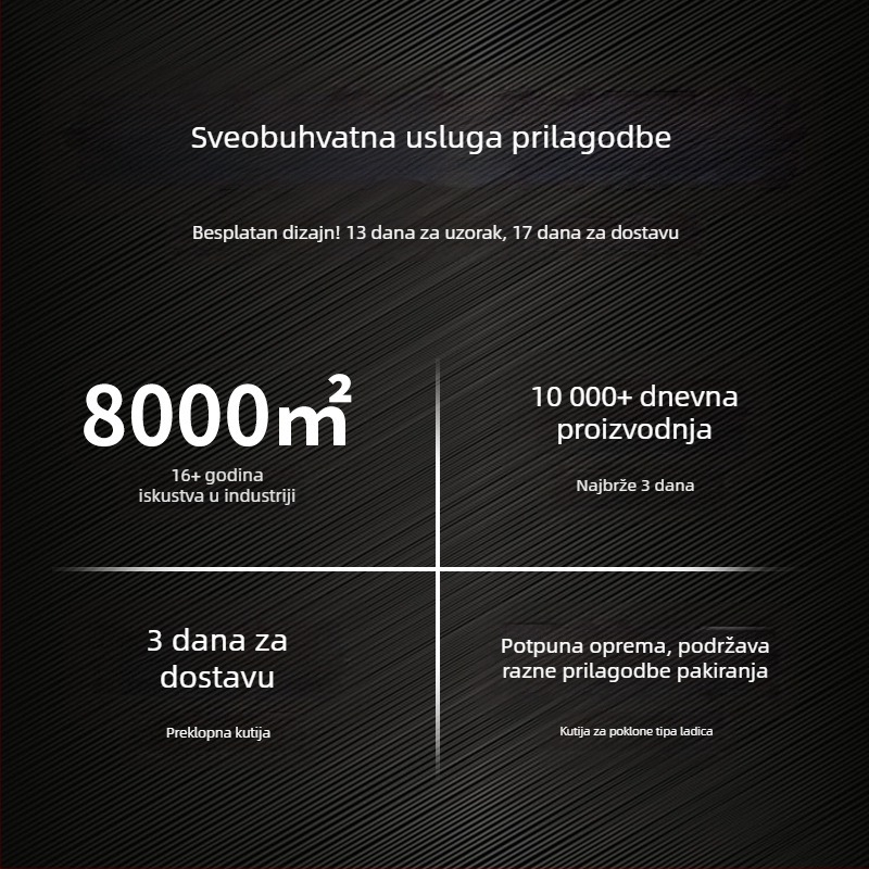 Prilagođena luksuzna papirnata torba za kupovinu, pakiranje poslovnih darova i odjeće
