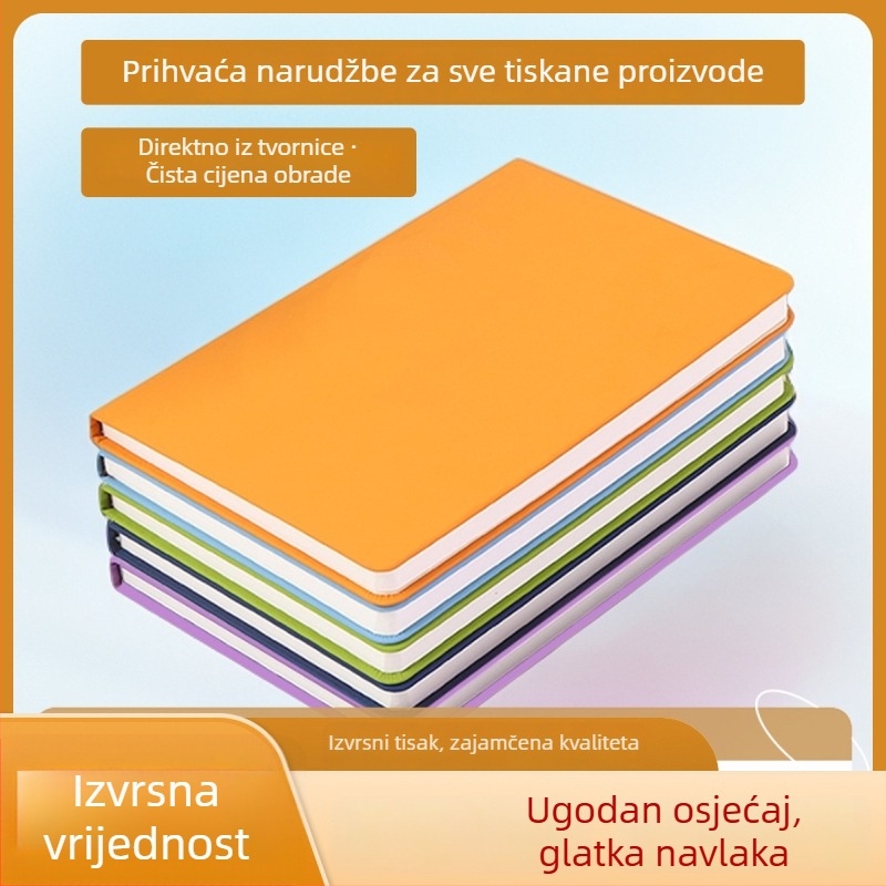 Planwith Planer rasporeda 2026 – A5 poslovna bilježnica s umjetnom kožom i prilagođenim logom, poklon paket
