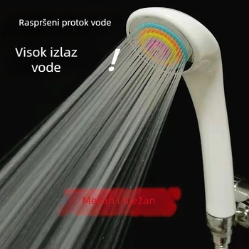 Šarena pojačana ručna tuš za djecu, kompaktna glava tuša za kupaonicu