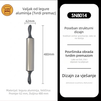 Prilagodljivi valjak za tijesto za pečenje i listove za gyozu SN8014 SN8012
