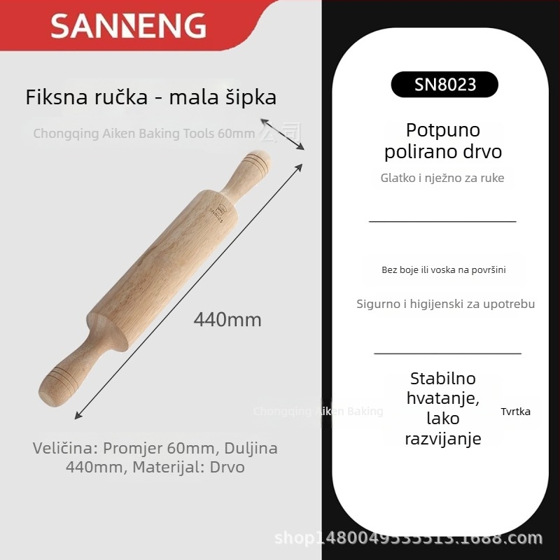 Prilagodljivi valjak za tijesto za pečenje i listove za gyozu SN8014 SN8012