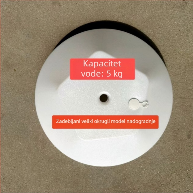 Plastična osnova napunjena vodom za balonske lukove – dekor za vjenčanja i zabave