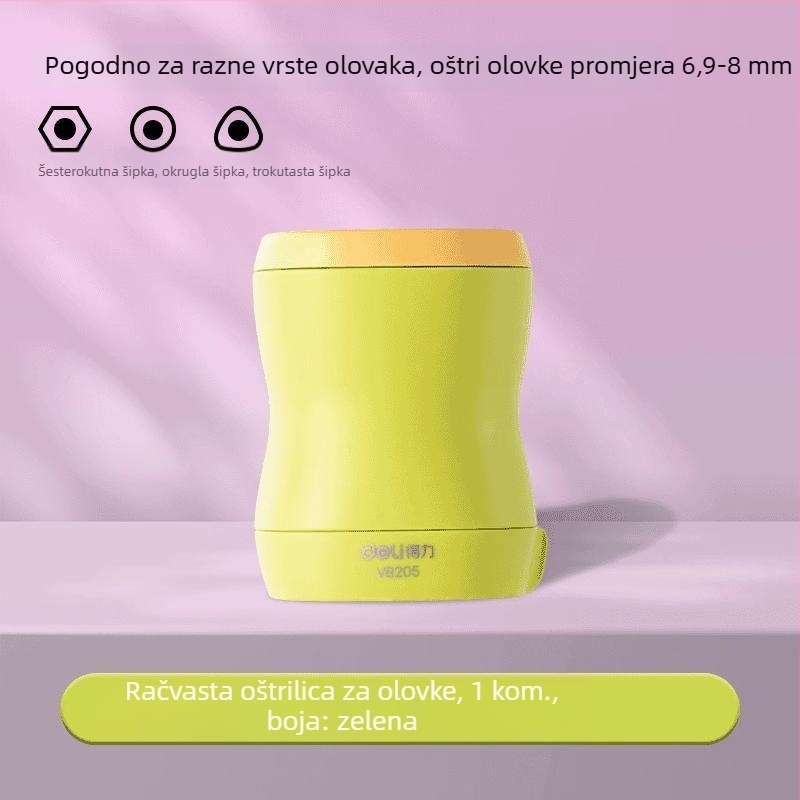 Deli VB205 Ratchet oštrač olovaka za djecu
