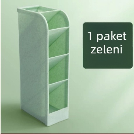 Nagnuti držač za olovke i stolni organizator, spremnik za pisala i izložbeni stalak