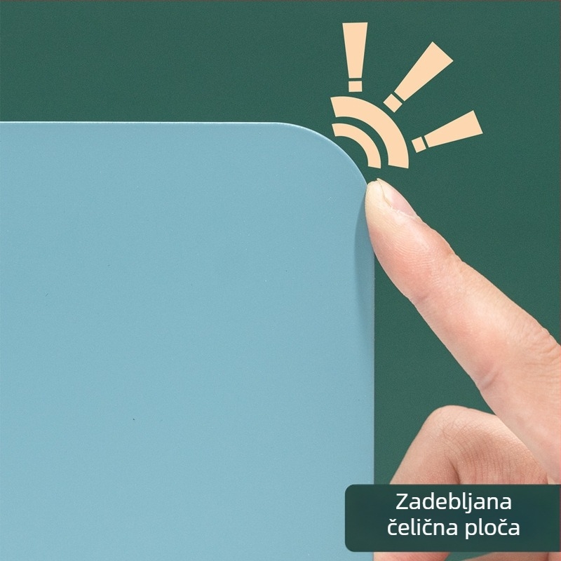 Metalni držač knjiga za stolni prostor – držač knjiga, minimalistički dizajn, za studente