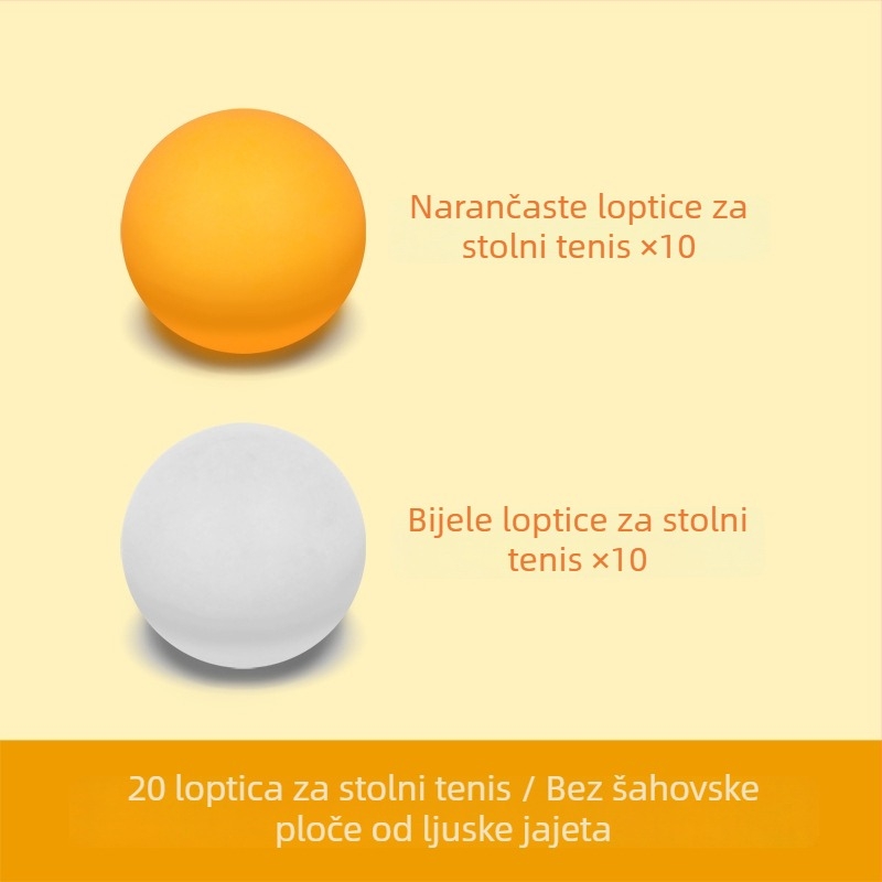 Stolni višestruki set igara: stolni tenis, Gomoku, šahovnica od ljuske jajeta, stolna igra s kuglicama, dječje dame