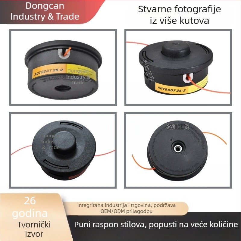 Glava za košnju kompatibilna sa Stihl 25-2, dodatak C26-2 za kosilicu, glava za uklanjanje korova 27-2 za vrtne alate