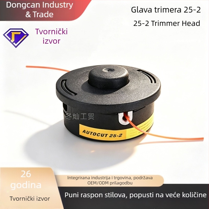 Glava za košnju kompatibilna sa Stihl 25-2, dodatak C26-2 za kosilicu, glava za uklanjanje korova 27-2 za vrtne alate