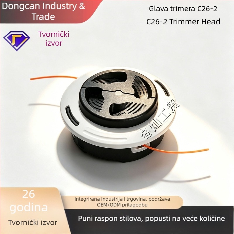 Glava za košnju kompatibilna sa Stihl 25-2, dodatak C26-2 za kosilicu, glava za uklanjanje korova 27-2 za vrtne alate
