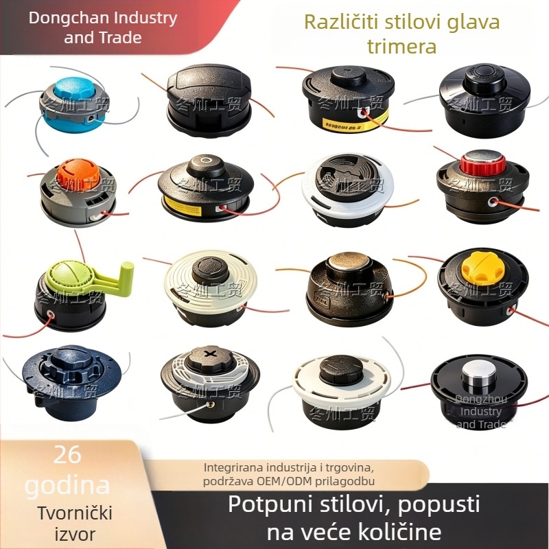 Glava za košnju kompatibilna sa Stihl 25-2, dodatak C26-2 za kosilicu, glava za uklanjanje korova 27-2 za vrtne alate