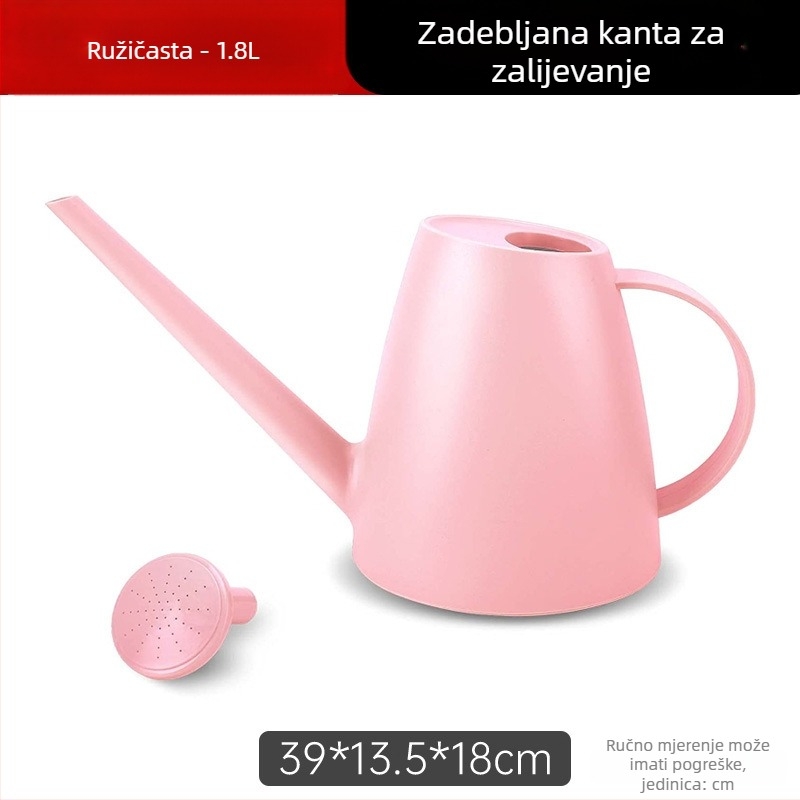 1.8 L kanta za zalijevanje s dugim izljevom za kućnu baštu i posude s biljem