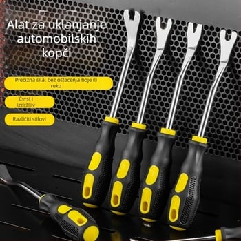 Set alata za demontažu ploče vrata automobila i plastičnih klipseva