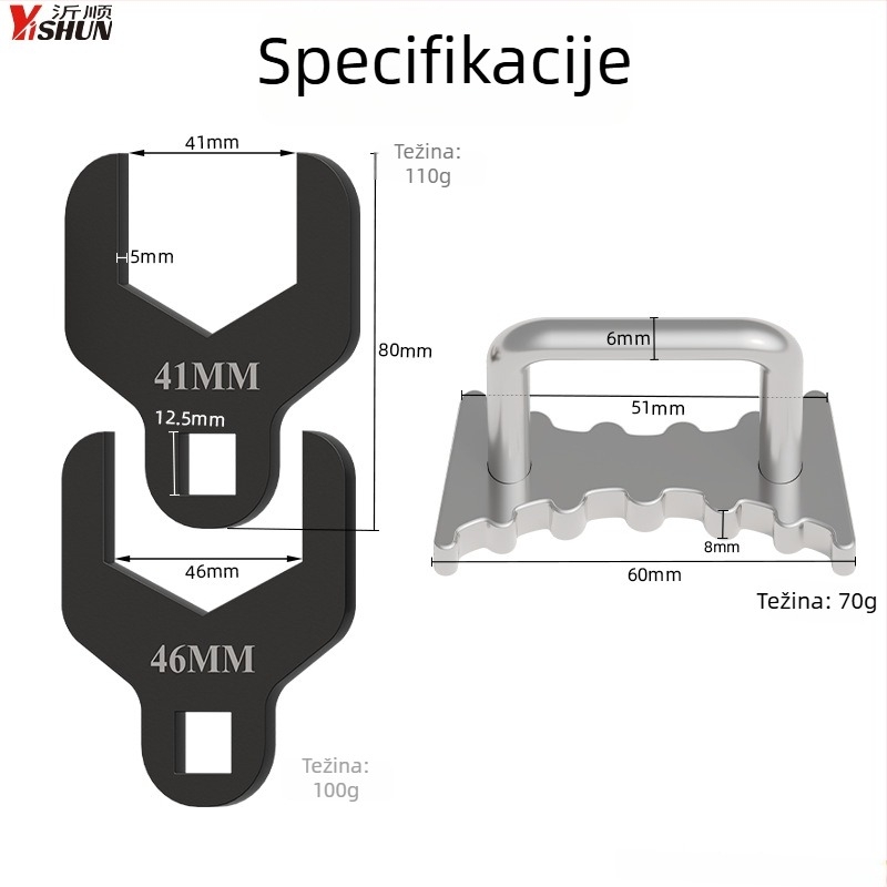 Set alata za vremensko usklađivanje za Chevrolet Cruze, Buick Excelle, Sail, Regal, Lacrosse i Optra 1.4/1.6/1.8