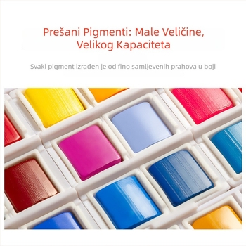 Xiupu set akvarela za učenike, početnike i djecu, 12/18/30 boja