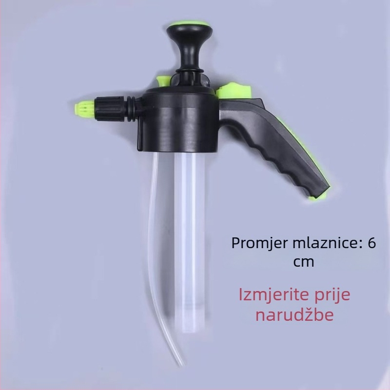 2L raspršivač za vrt s tlakom zraka, finom maglom, podesivim mlazom