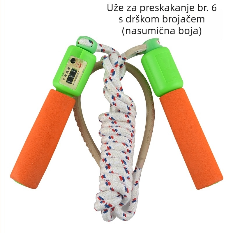 Xinjian švihadlo, No. 8 pamuk pleteno uže, dugo za fitness, za odrasle