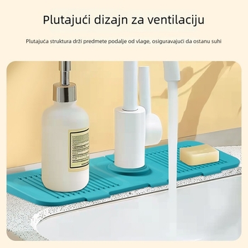 Silikonska odvodna podloga za kuhinju i kupaonicu, protuklizna podloga za radnu površinu