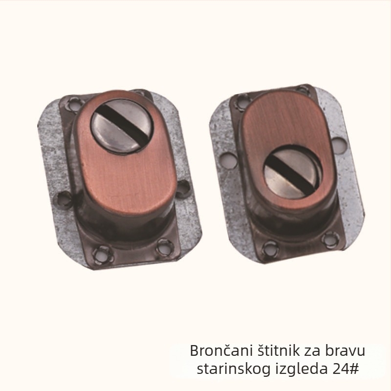 Gumin Željezni štitnik za brave i pribor za jezgru brava protiv krađe