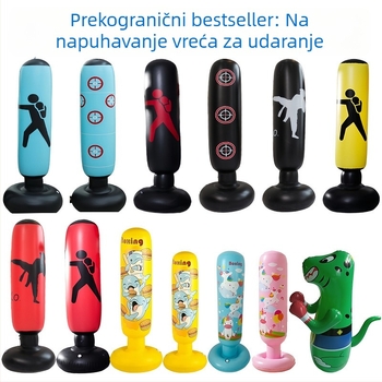 Nafukana kolona za trening boksa i taekwondo, PVC
