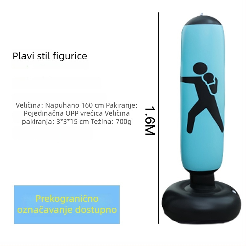 Nafukana kolona za trening boksa i taekwondo, PVC
