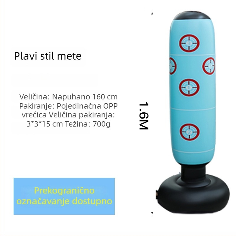 Nafukana kolona za trening boksa i taekwondo, PVC