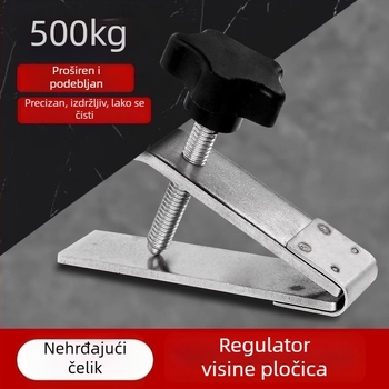 Podešivač visine pločica za zid, niveler za postavljanje pločica, alat za postavljanje, podizač visine, pozicionirajući nivelač
