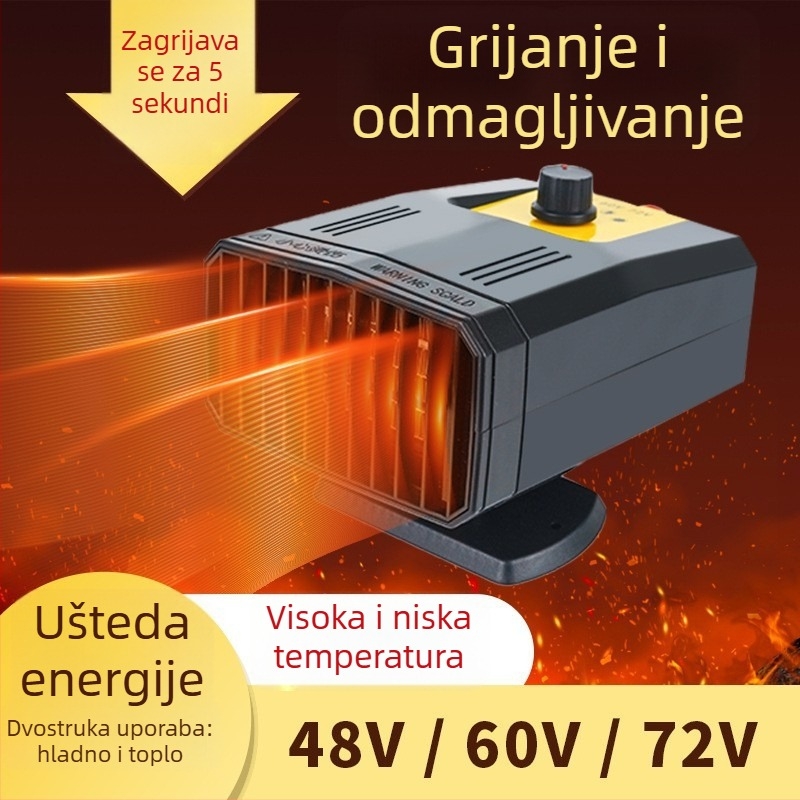 Električni grijač za trokolna i četverokota vozila, 48-70V, Defrosting and Defogging – Hongguan New Energy