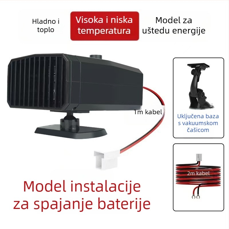 Električni grijač za trokolna i četverokota vozila, 48-70V, Defrosting and Defogging – Hongguan New Energy